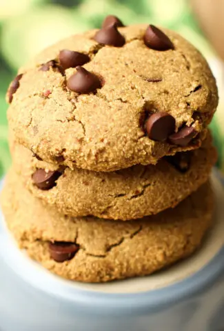 Easy Vegan Chocolate Chip Cookies - foodcrushes.com