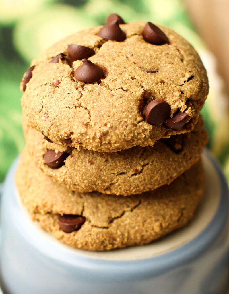 Easy Vegan Chocolate Chip Cookies - foodcrushes.com