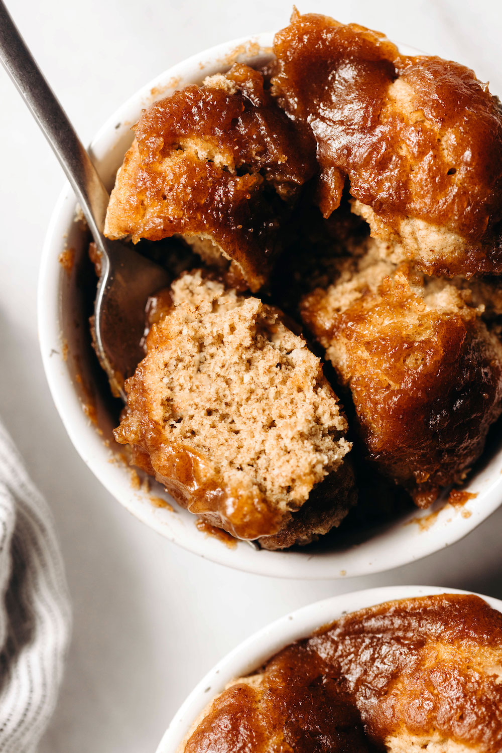 Vegan Monkey Bread Mug Cake {gluten-free & oil-free} Vegan Monkey Bread Mug Cakes (gluten-free)