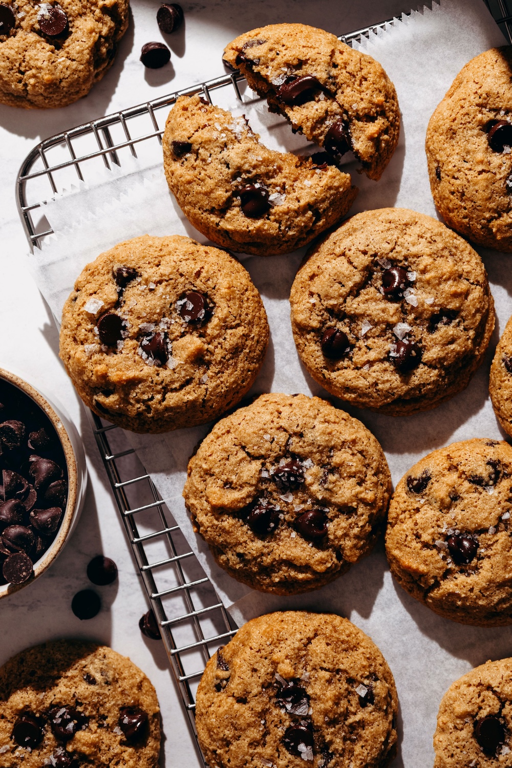 Almond Flour Chocolate Chip Cookies Almond Flour Chocolate Chip Cookies (egg-free, grain-free, dairy-free)