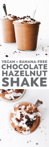 Vegan Chocolate Hazelnut Shake (or Frosty!) Vegan Chocolate Hazelnut Shake (or Frosty!)