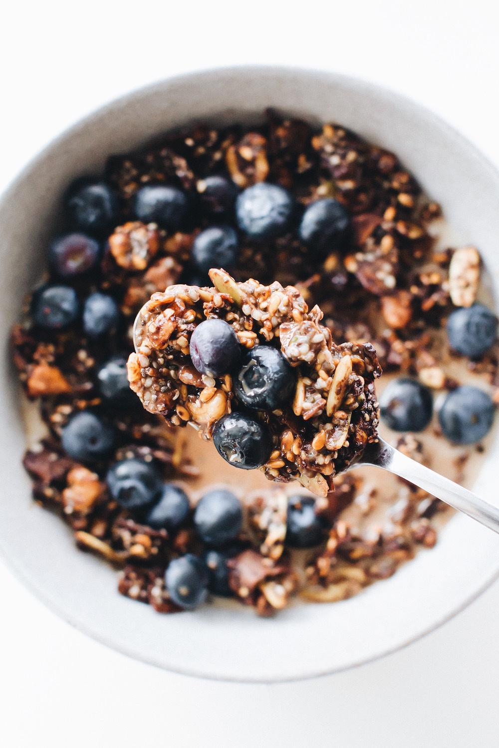 Grain-Free Chocolate Granola (vegan + paleo)