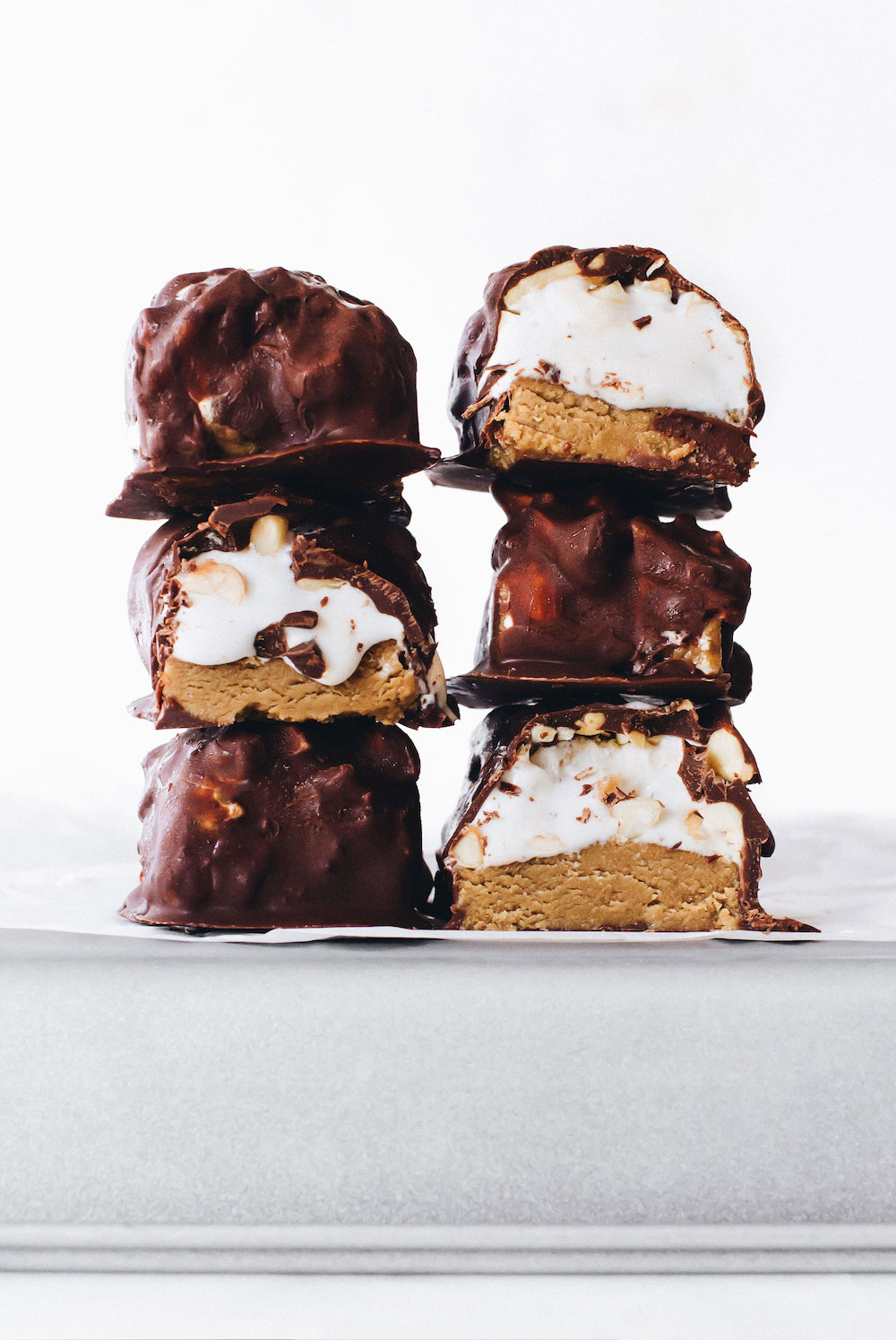 Peanut Salted Caramel Mousse Bars Peanut Salted Caramel Mousse Bars