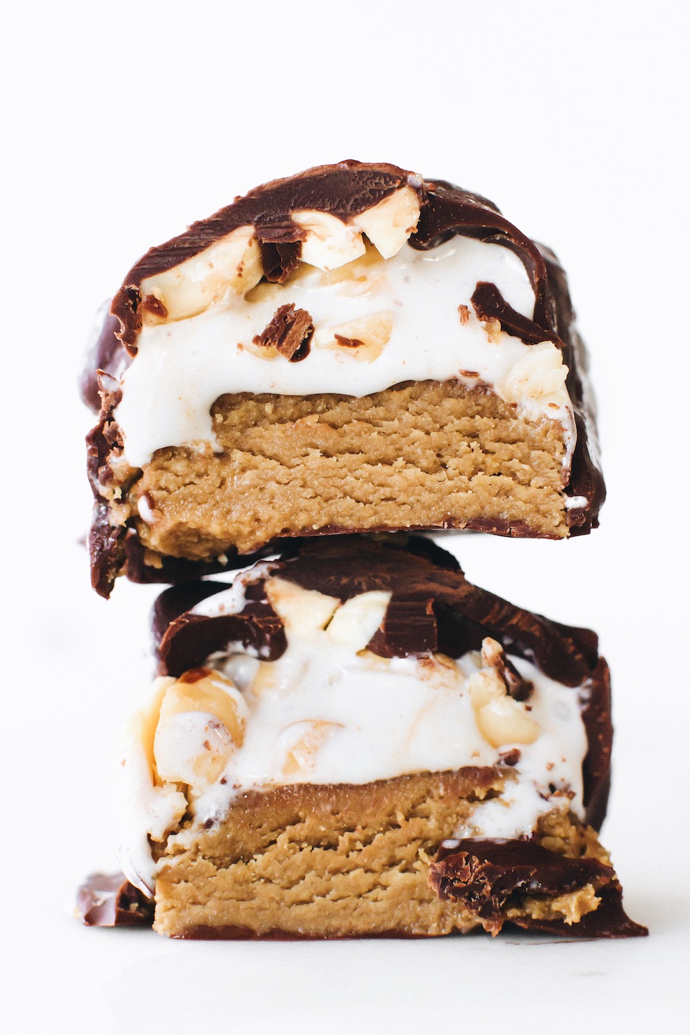 Peanut Salted Caramel Mousse Bars Peanut Salted Caramel Mousse Bars