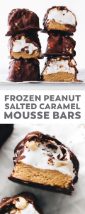 Peanut Salted Caramel Mousse Bars Peanut Salted Caramel Mousse Bars