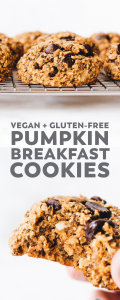 Pumpkin Breakfast Cookies