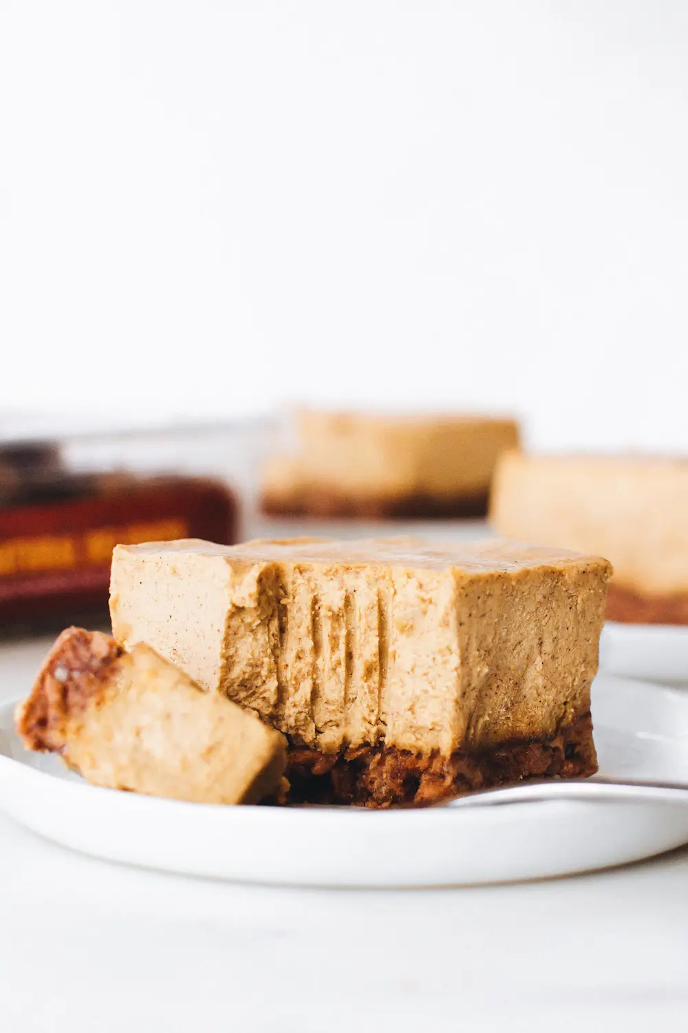 No-Bake Pumpkin Cheesecake Bars No-Bake Pumpkin Cheesecake Bars
