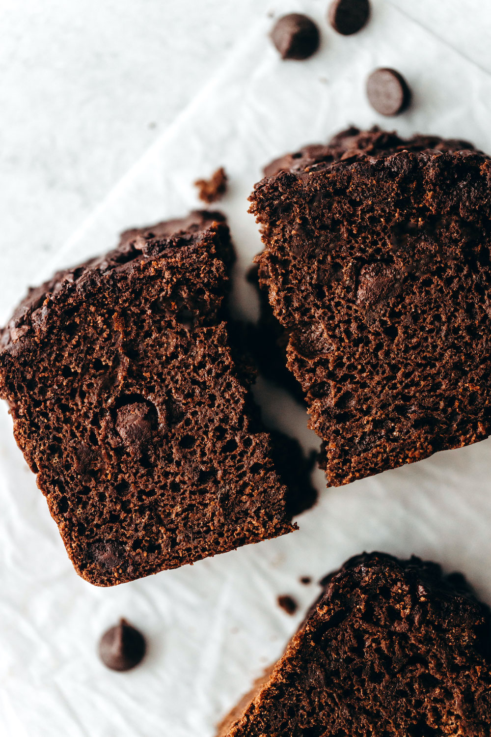 Vegan Chocolate Banana Bread (gluten-free)
