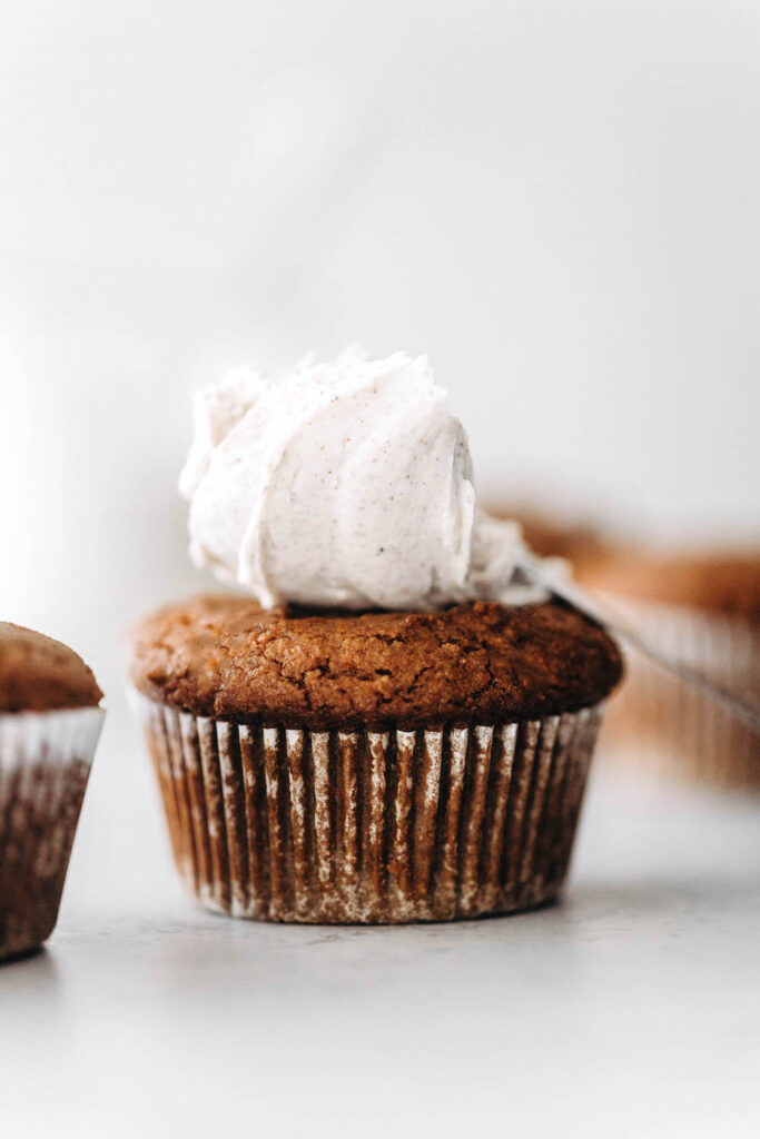 Chai Cupcakes (vegan + paleo)