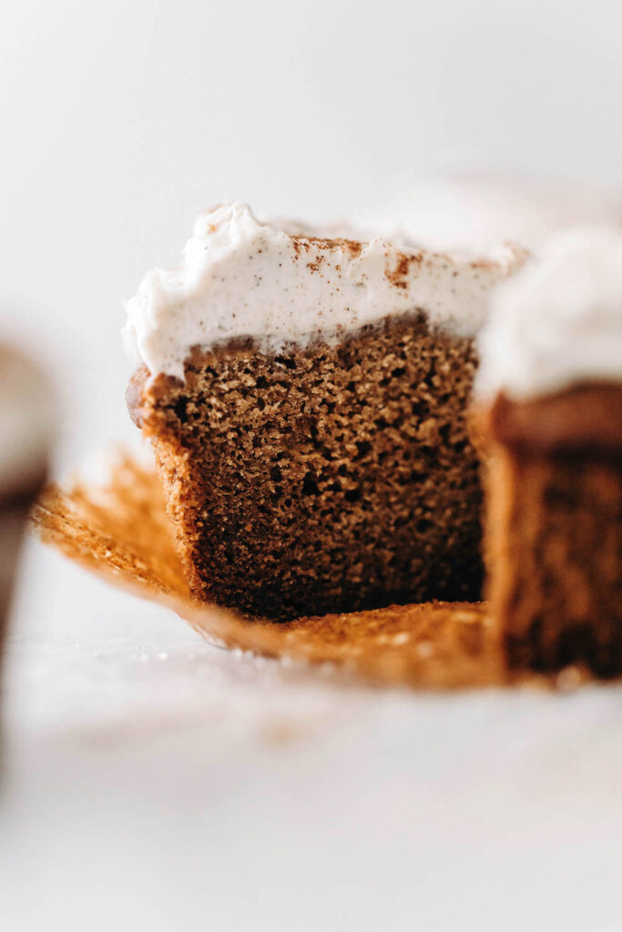 Chai Cupcakes (vegan + paleo)