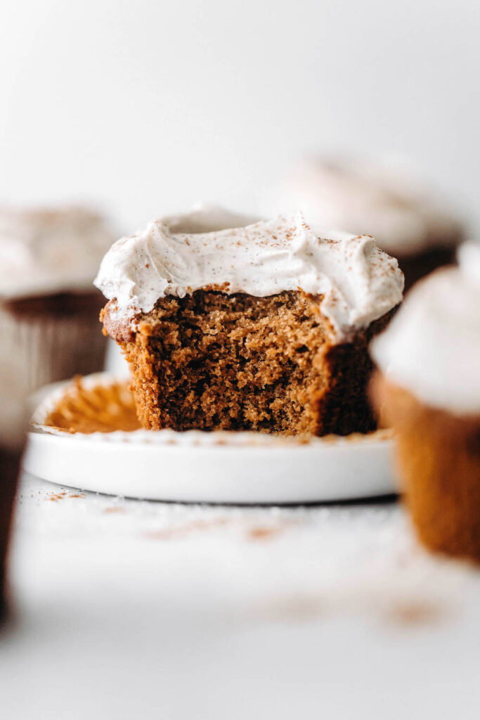 Chai Cupcakes (vegan + paleo)