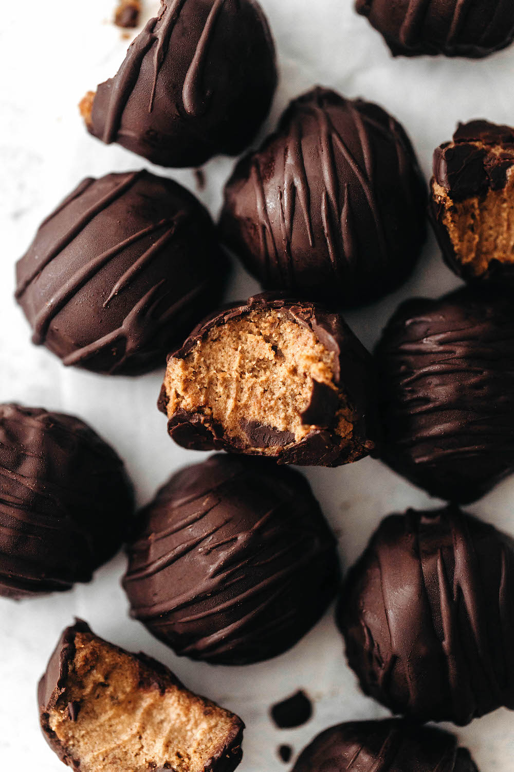 Pumpkin Cheesecake Truffles