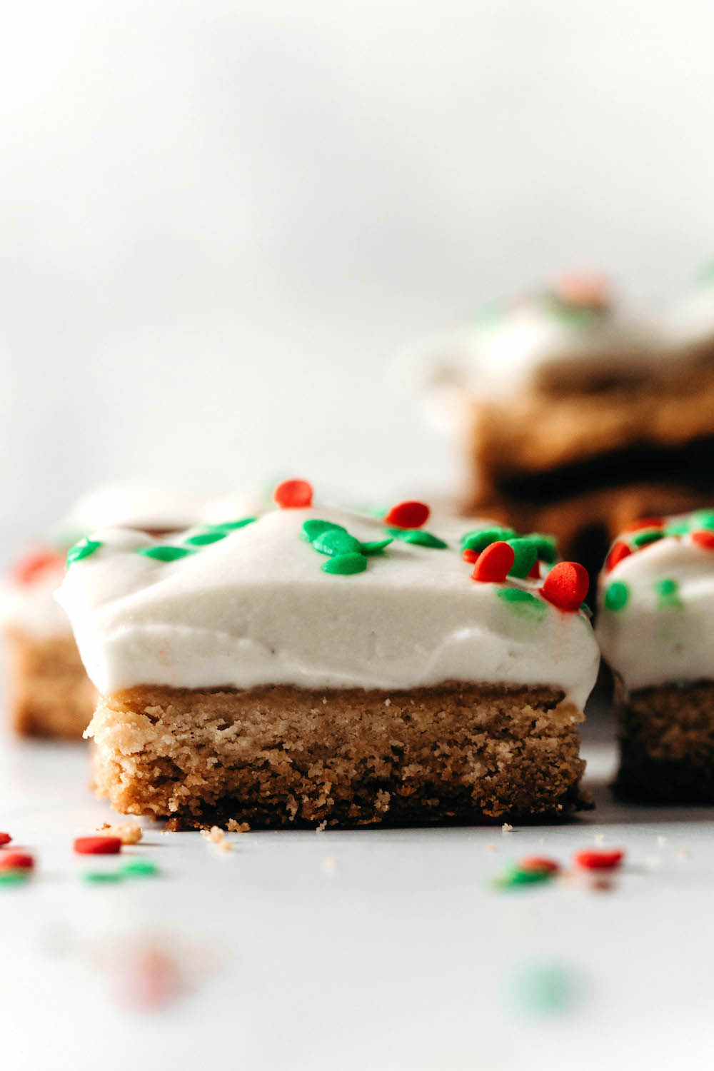 Sugar Cookie Tart (vegan + grain-free)