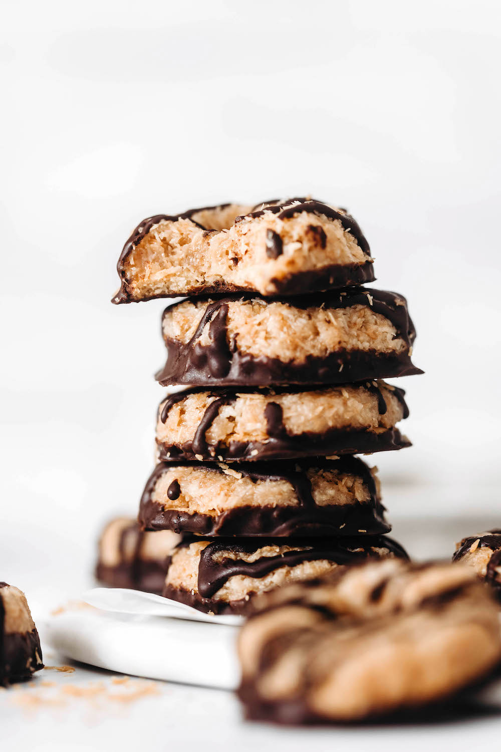 Homemade Vegan Samoas Recipe (grain-free)