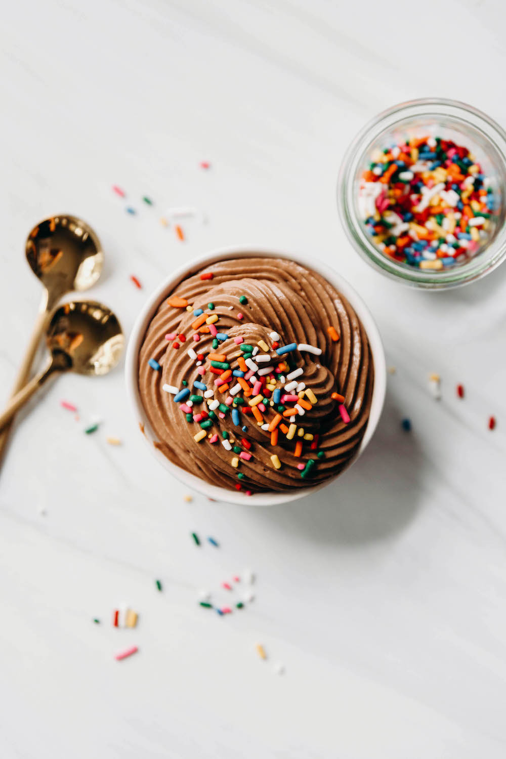 Homemade Vegan Chocolate Soft Serve