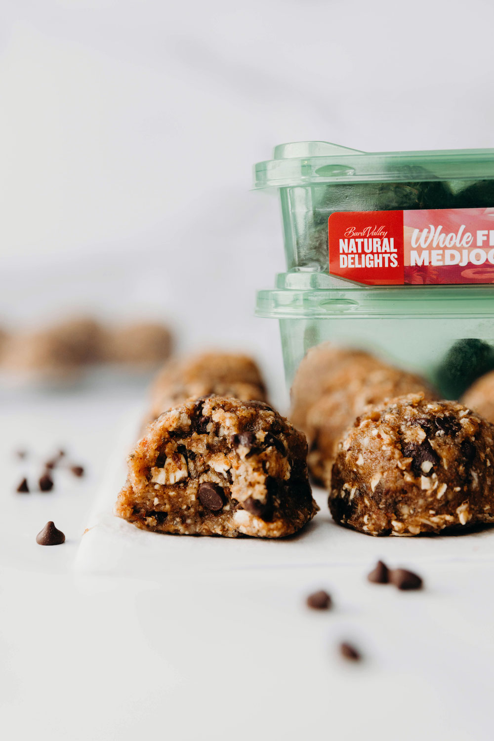 Almond Pulp Cookie Dough Bites (vegan + paleo friendly)
