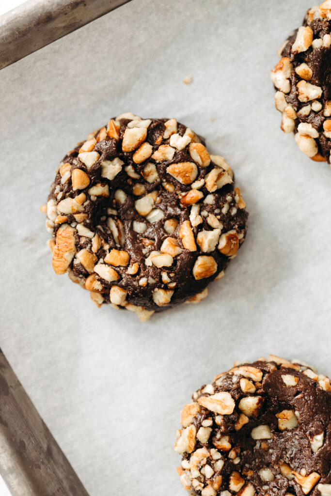 Turtle Thumbprint Cookies