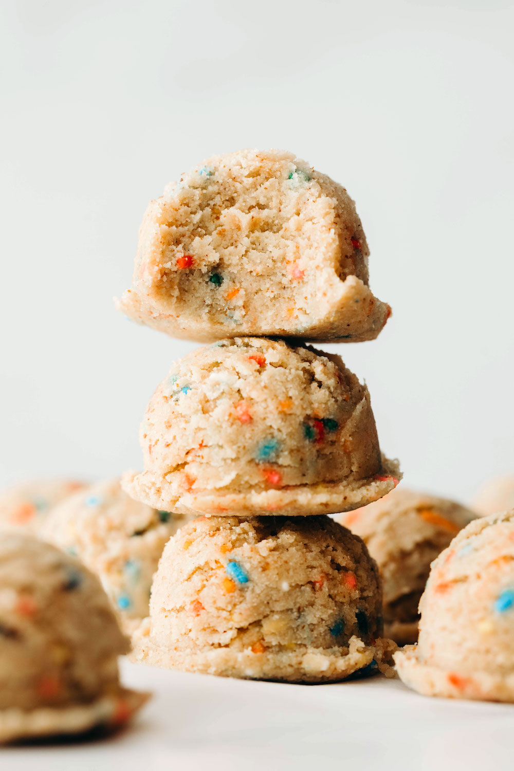 Funfetti Cake Batter Bites (vegan + grain-free)