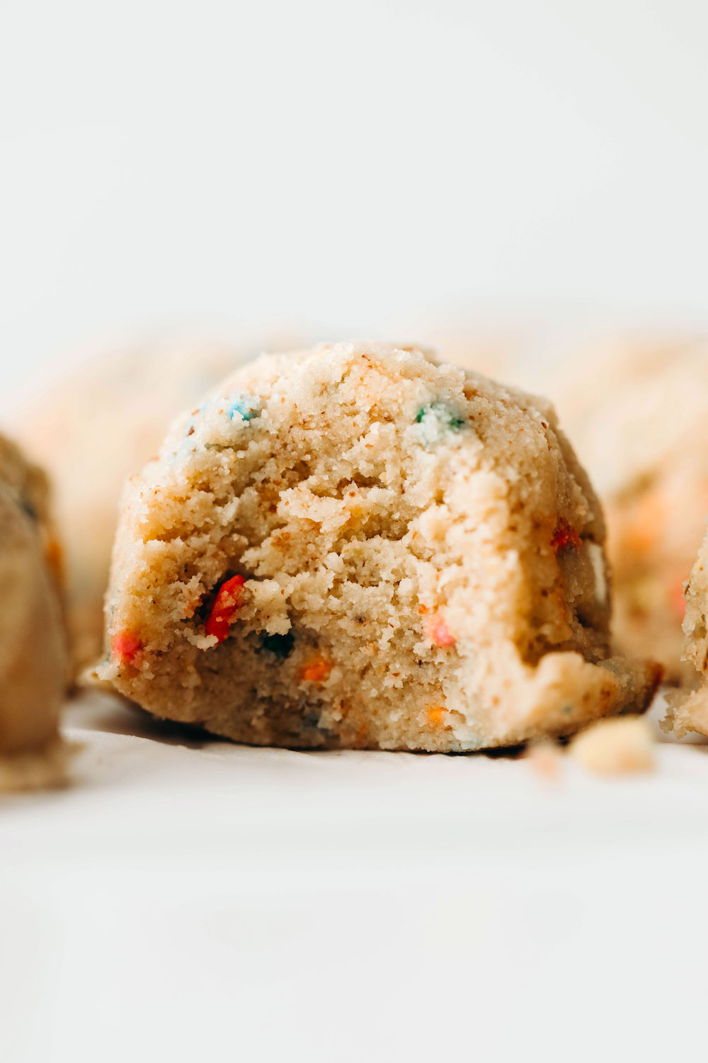 Funfetti Cake Batter Bites (vegan + grain-free)