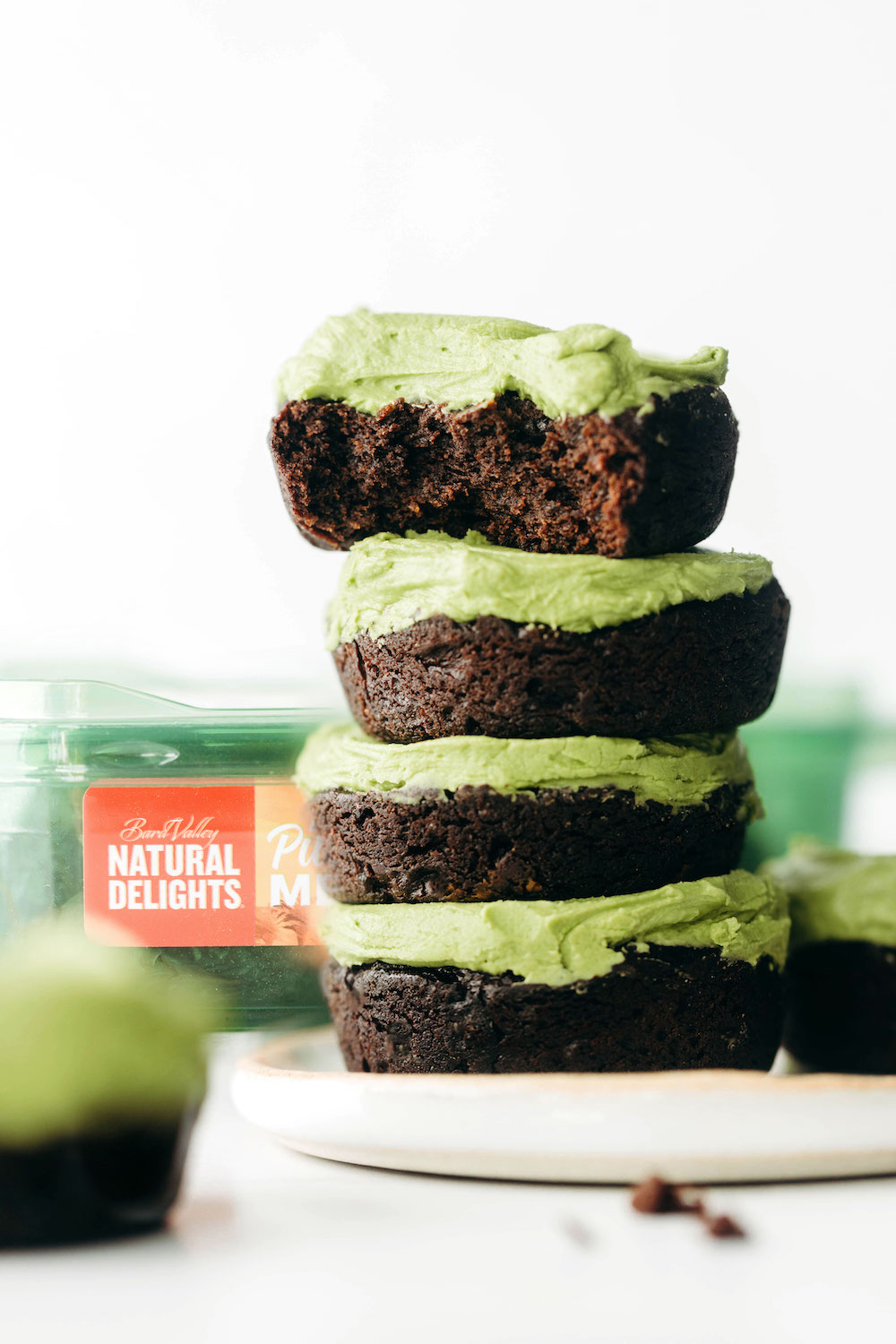 Mint Chocolate Brownie Cookies (vegan/grain-free)