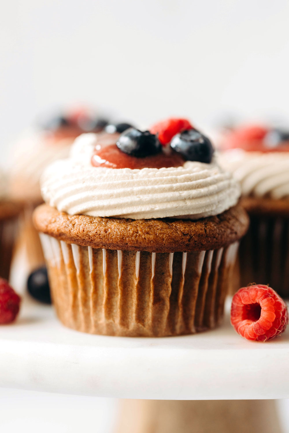 SunButter & Jelly Cupcakes (vegan + grain-free)