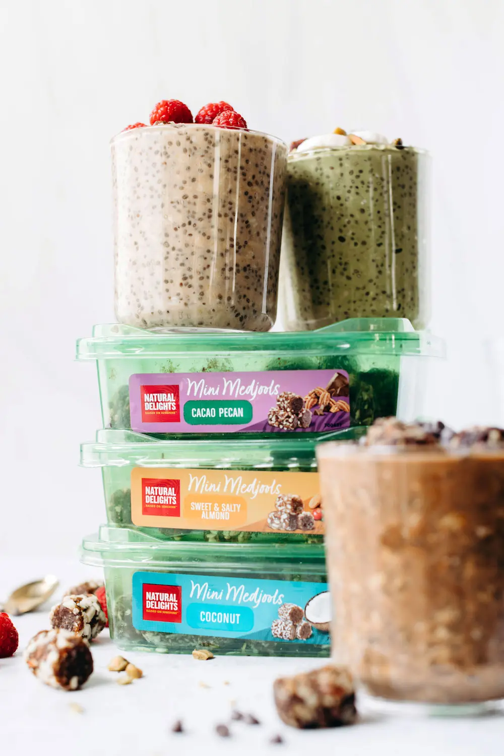 Dessert-Inspired Overnight Oatmeal (3 Ways!)