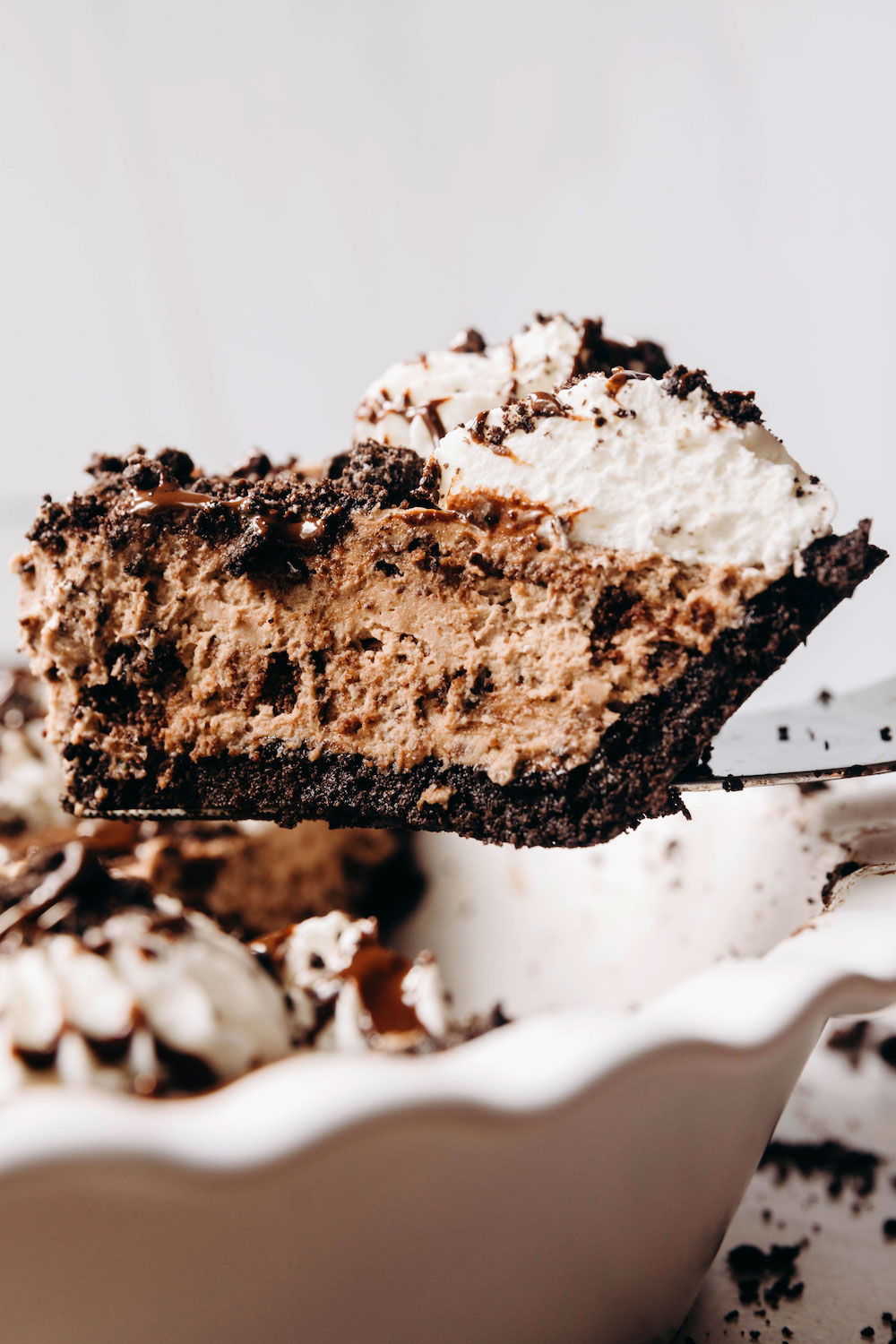 Cookies and Cream Pie (without oreos!)