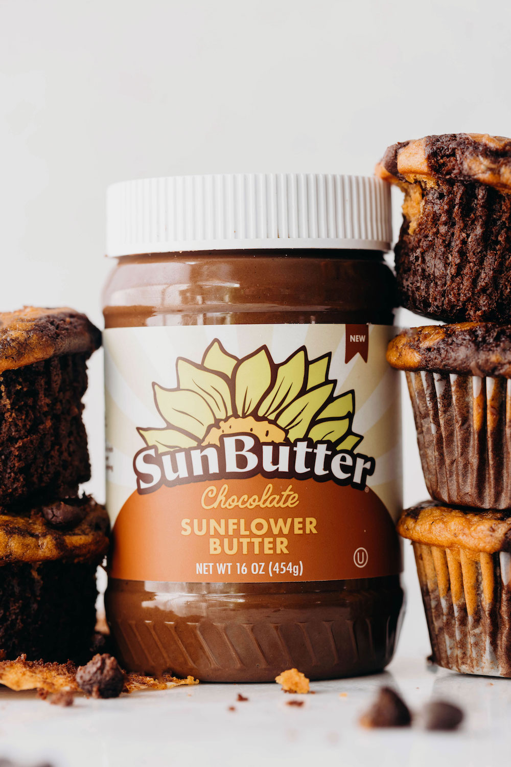 Pumpkin Black Bottom Cupcakes (vegan + grain-free)