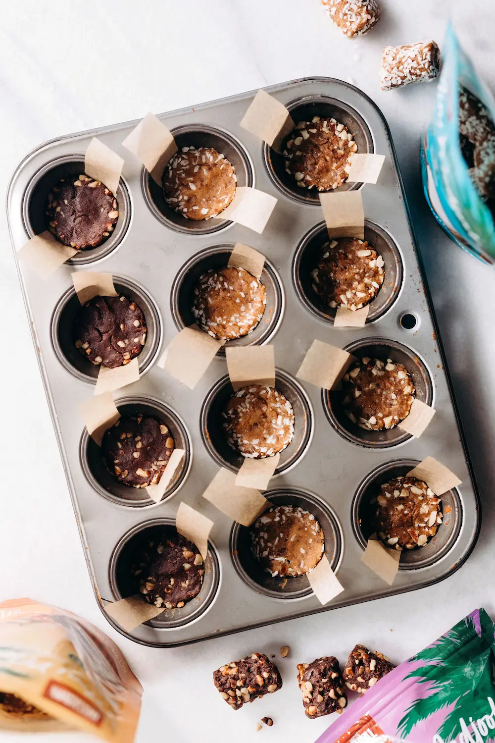 Natural Delights Mini Medjools made into crusts