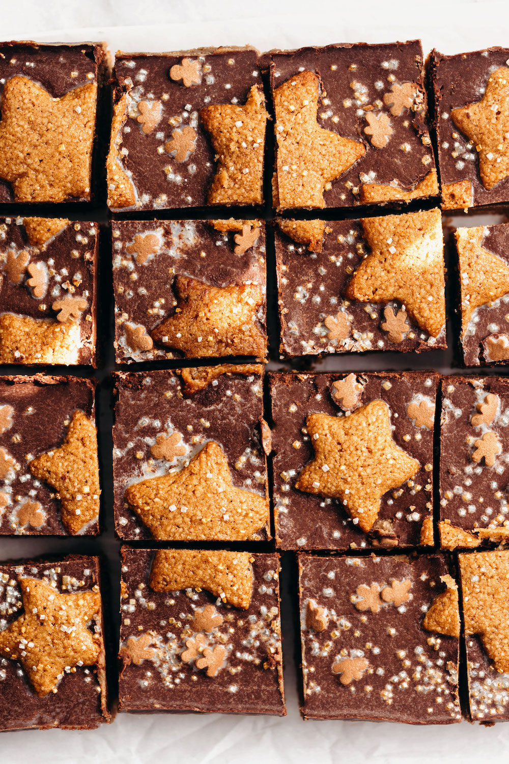 Gingerbread Caramel Slice (vegan + gluten-free)