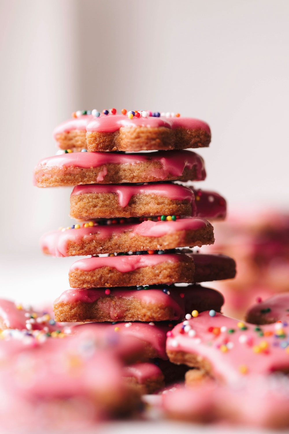 Vegan Frosted Animal Crackers (gluten-free)