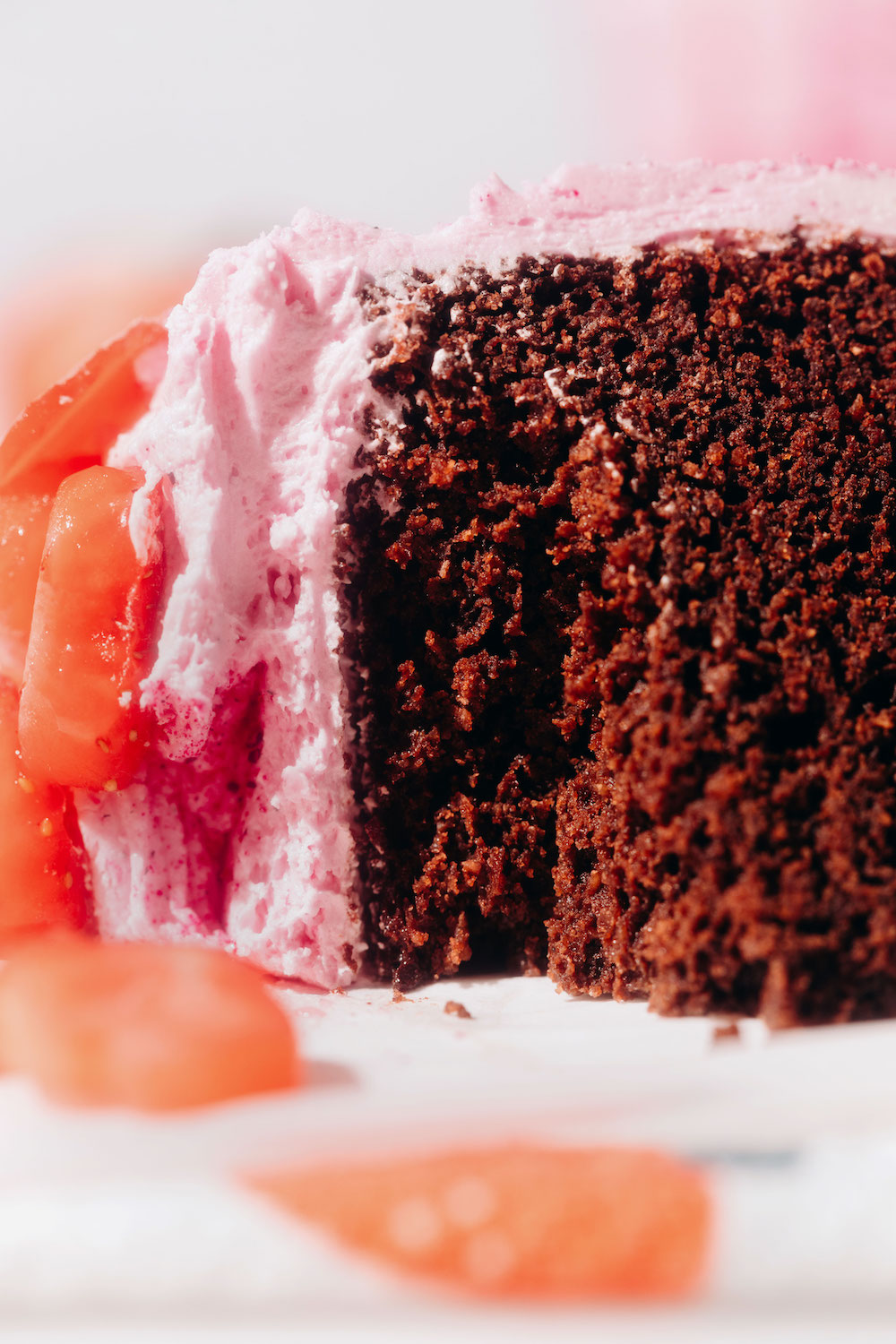 Small Batch Chocolate Layer Cake (vegan + gluten-free)