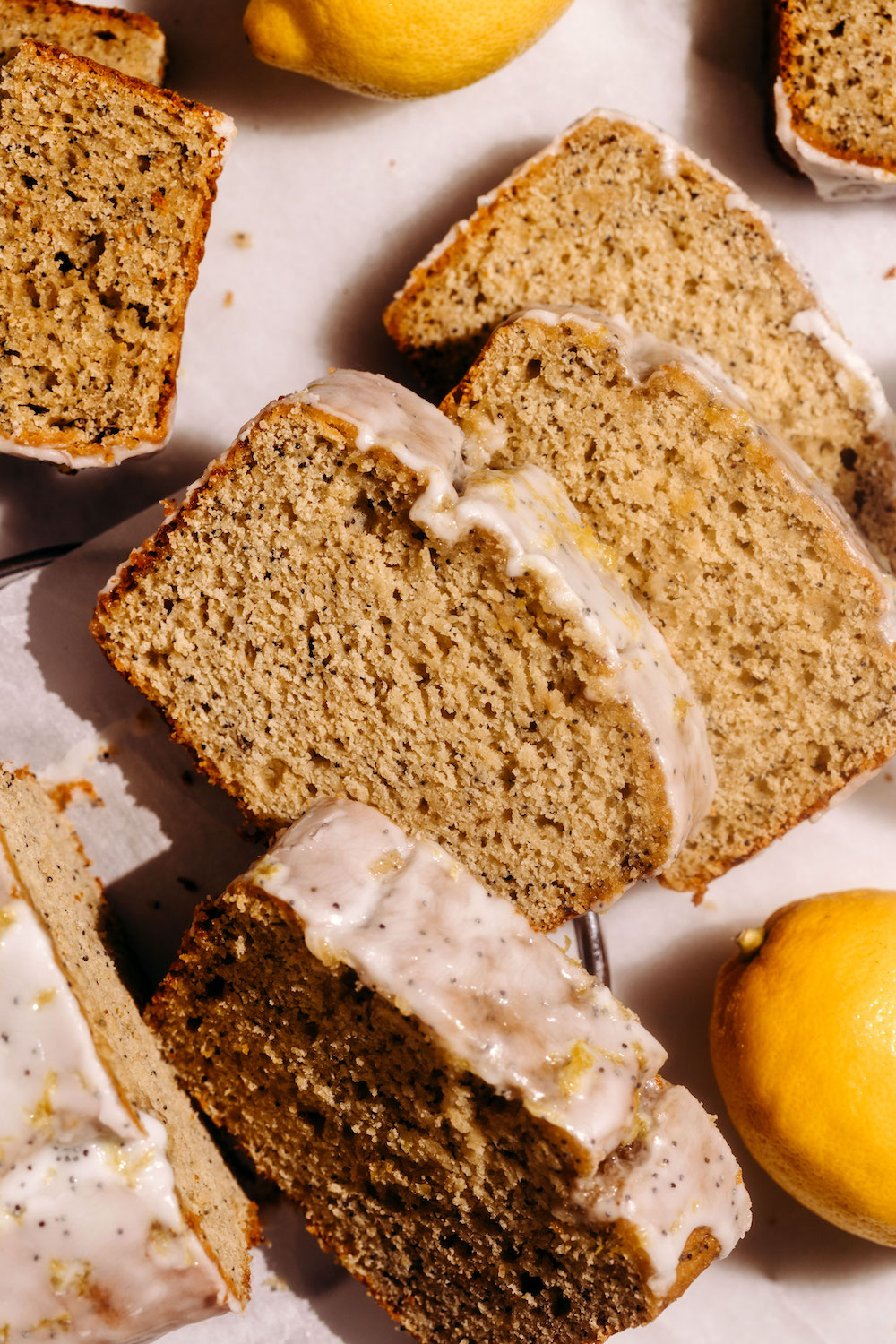 Lemon Poppy Seed Banana Bread (vegan + gluten-free)