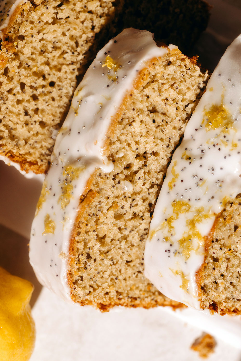 Lemon Poppy Seed Banana Bread (vegan + gluten-free)