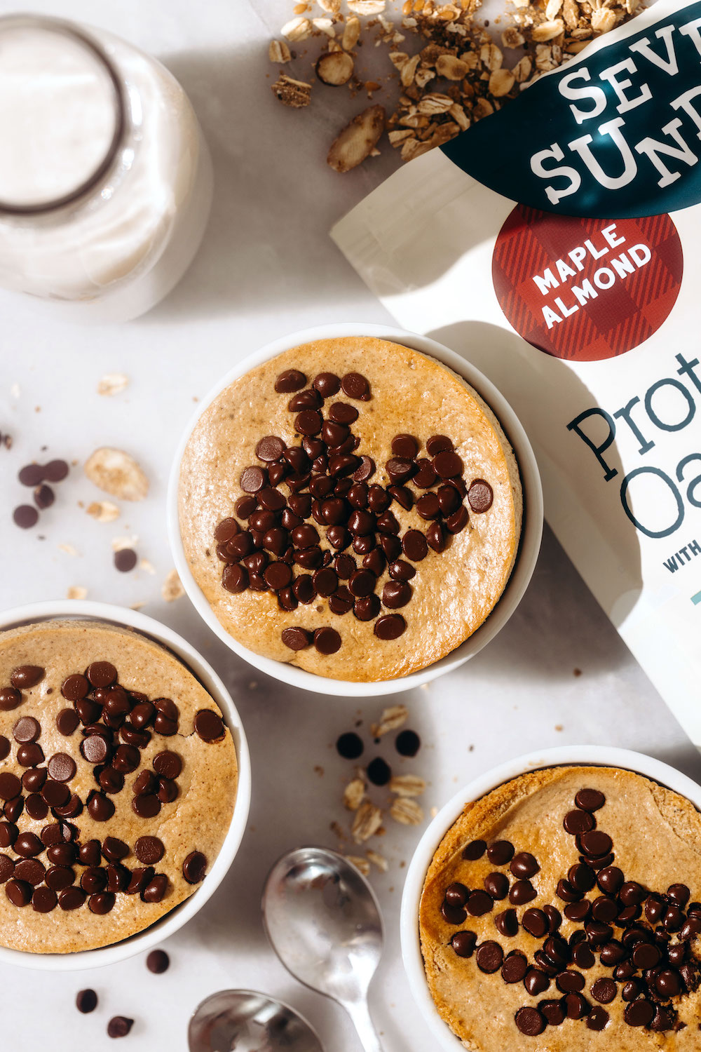 Air Fryer Baked Oats (vegan)