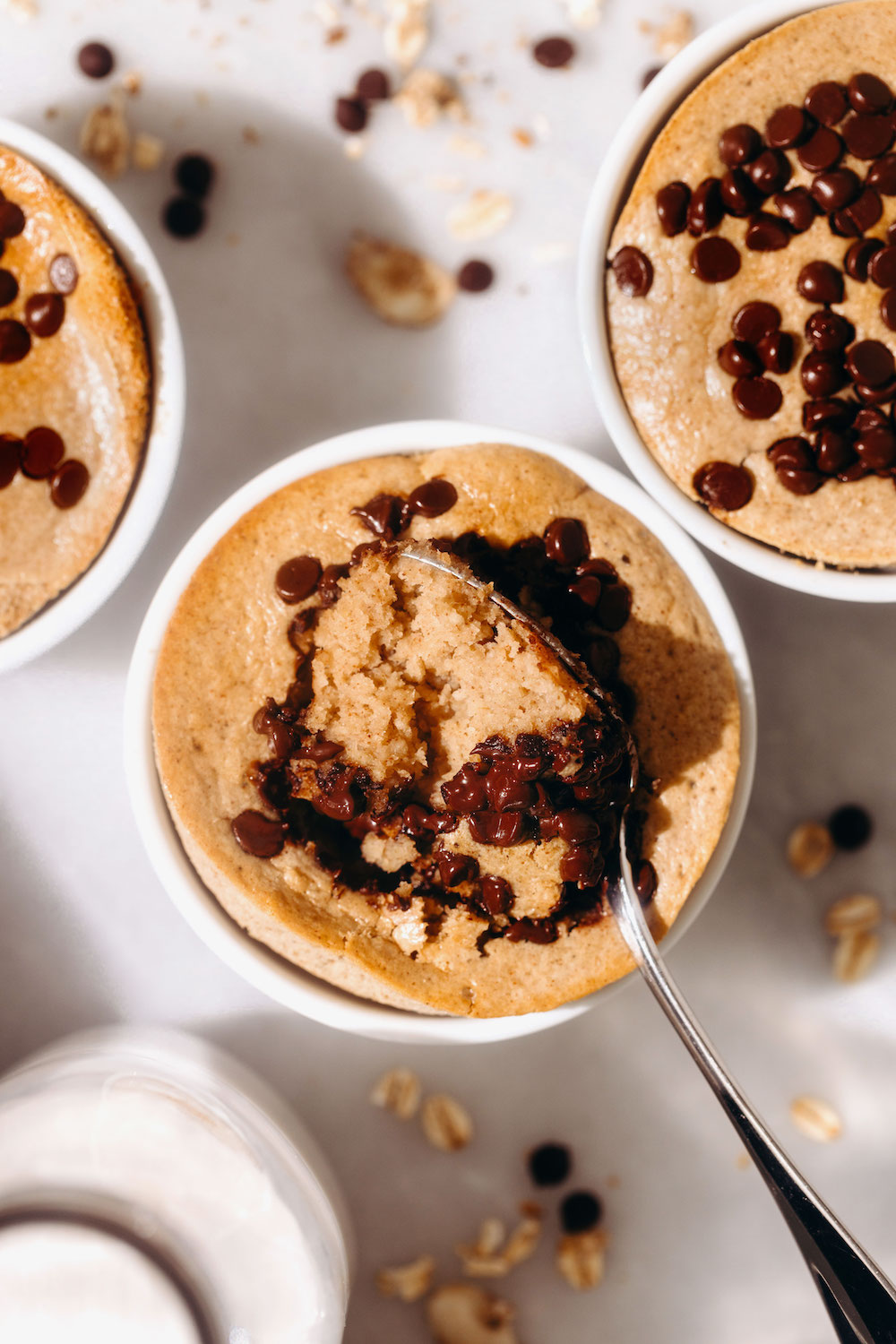 Air Fryer Baked Oats (vegan)