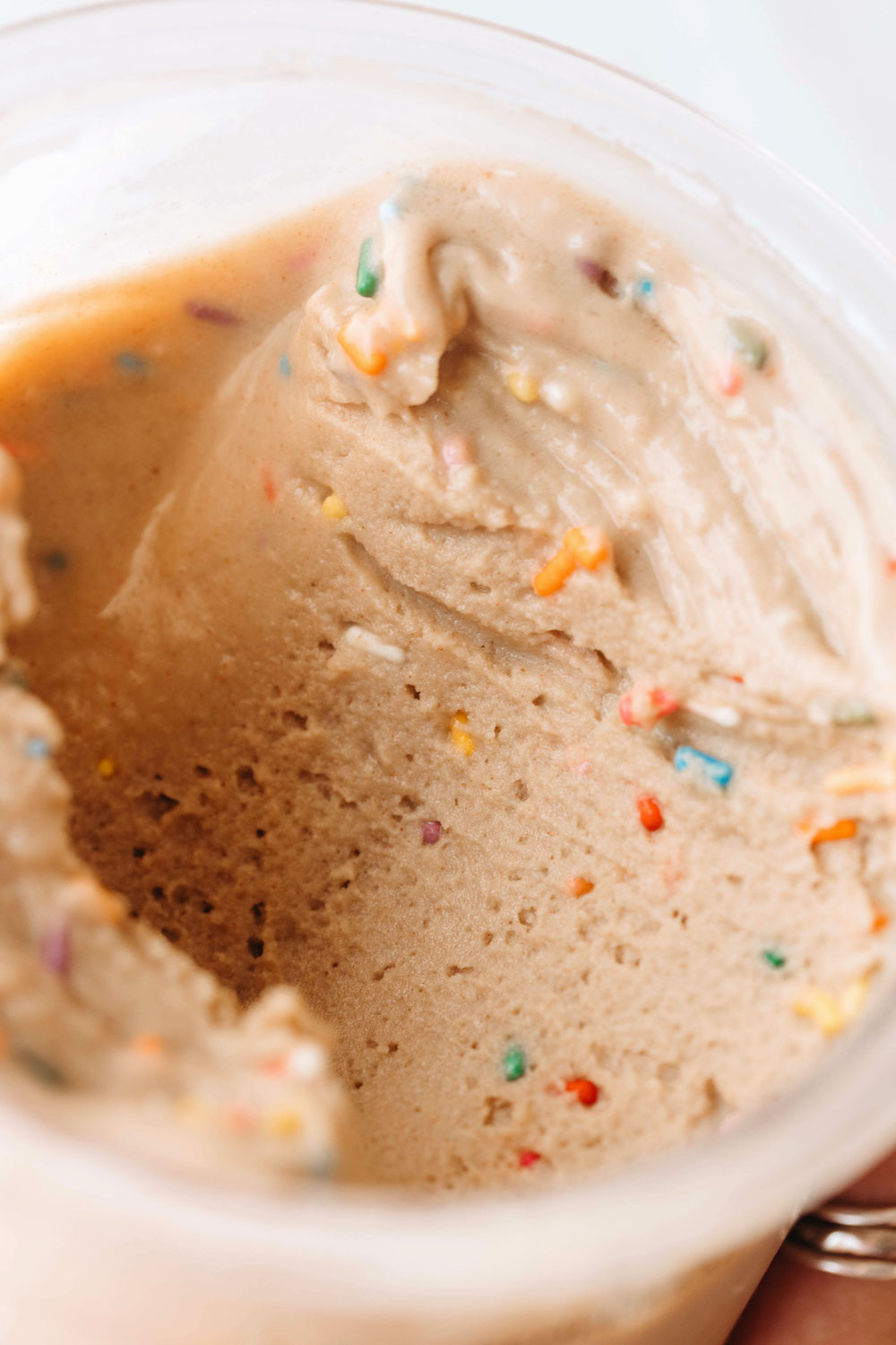 Dairy-Free Cake Batter Ninja Creami Protein Ice Cream