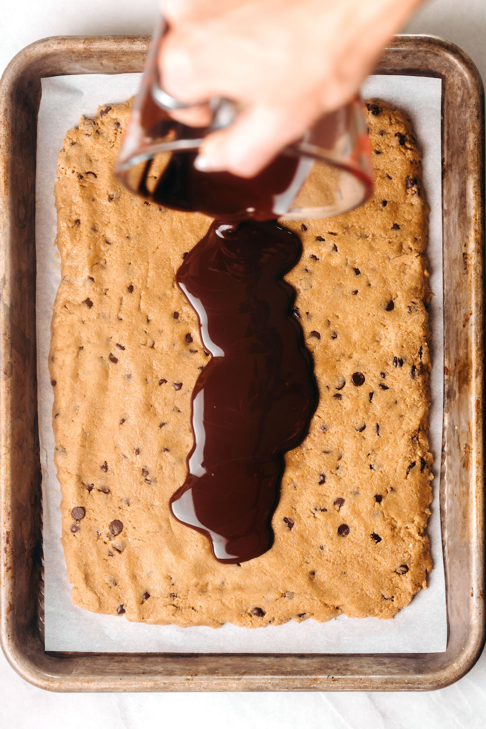 High Protein Cookie Dough Bark (vegan)