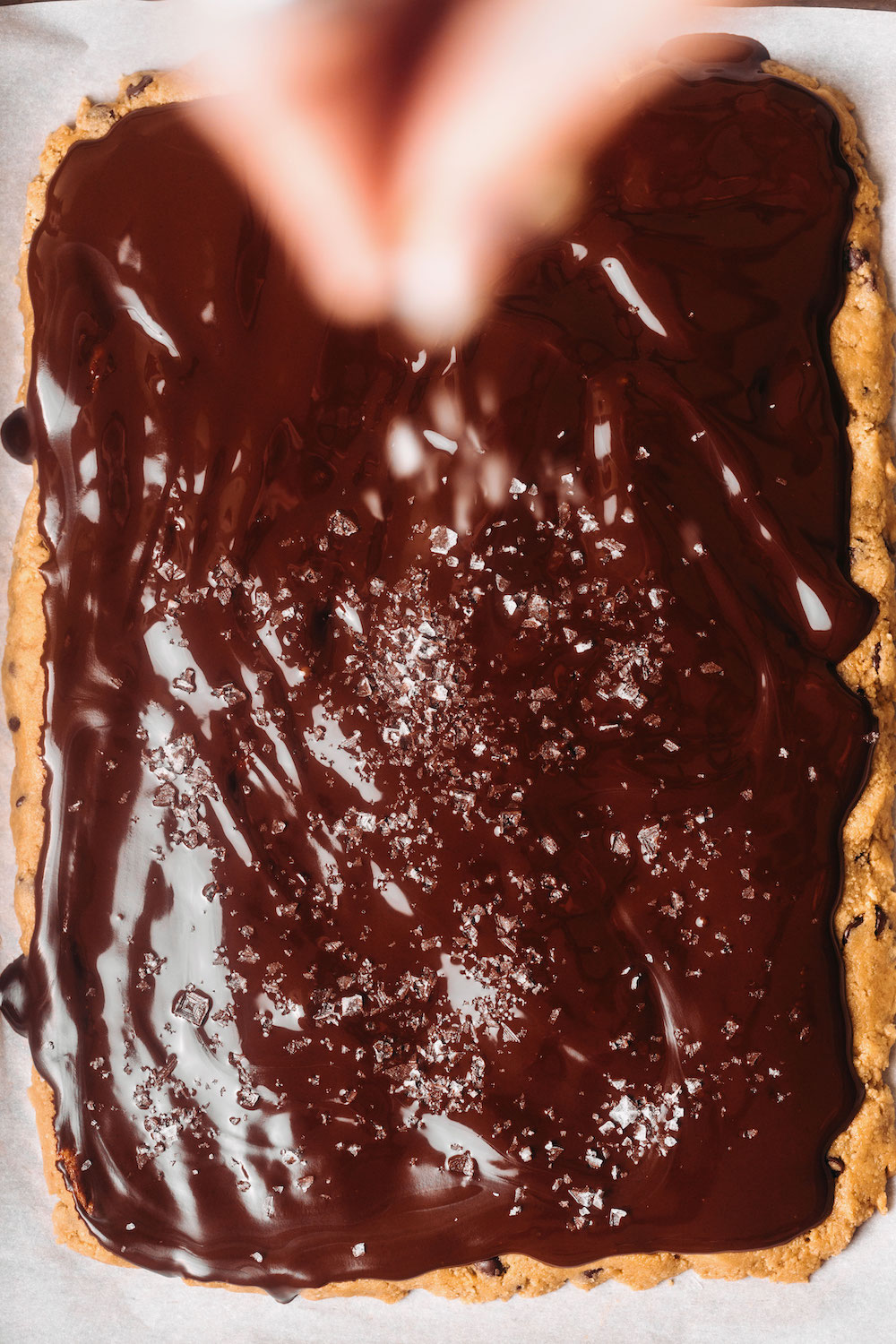 High Protein Cookie Dough Bark (vegan)