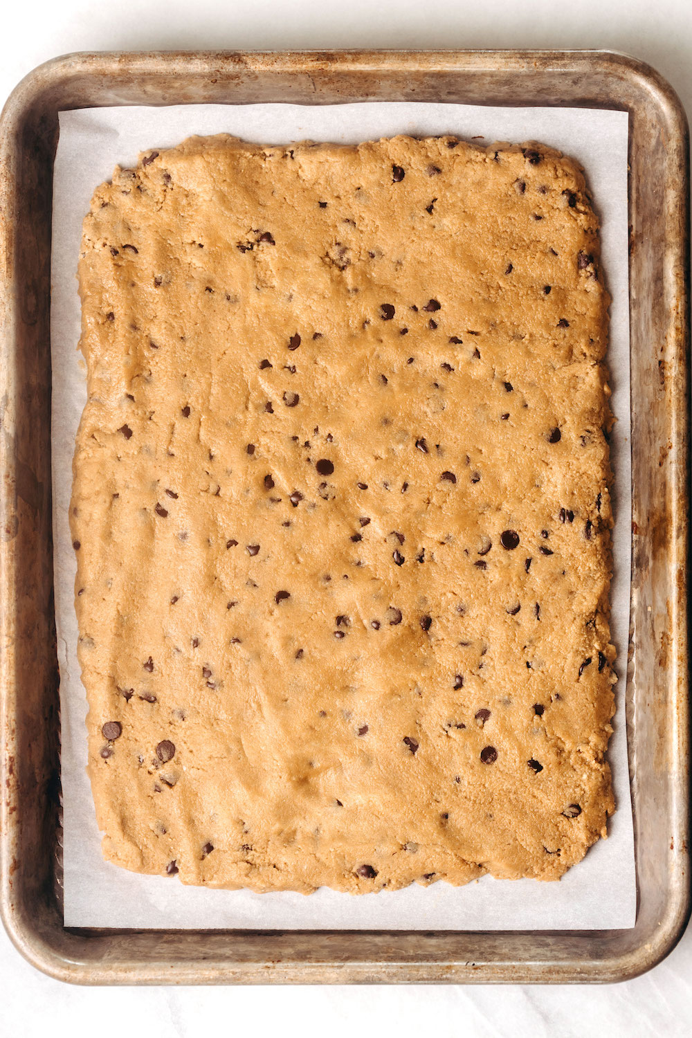 High Protein Cookie Dough Bark (vegan)