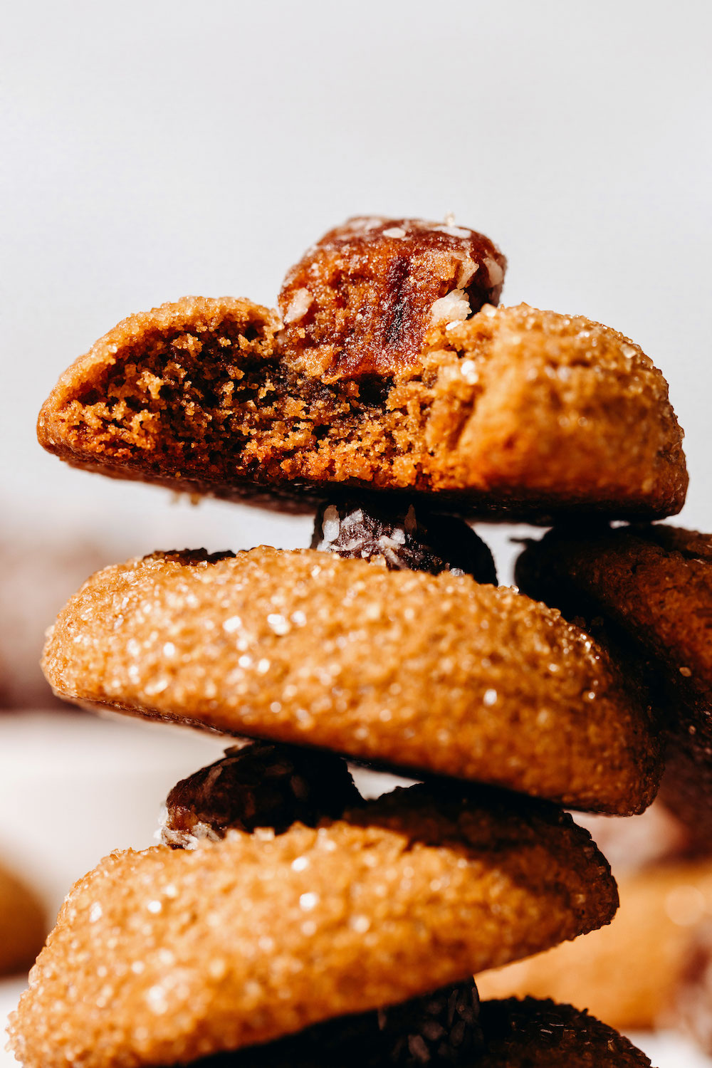 Caramel Peanut Butter Blossom Cookies