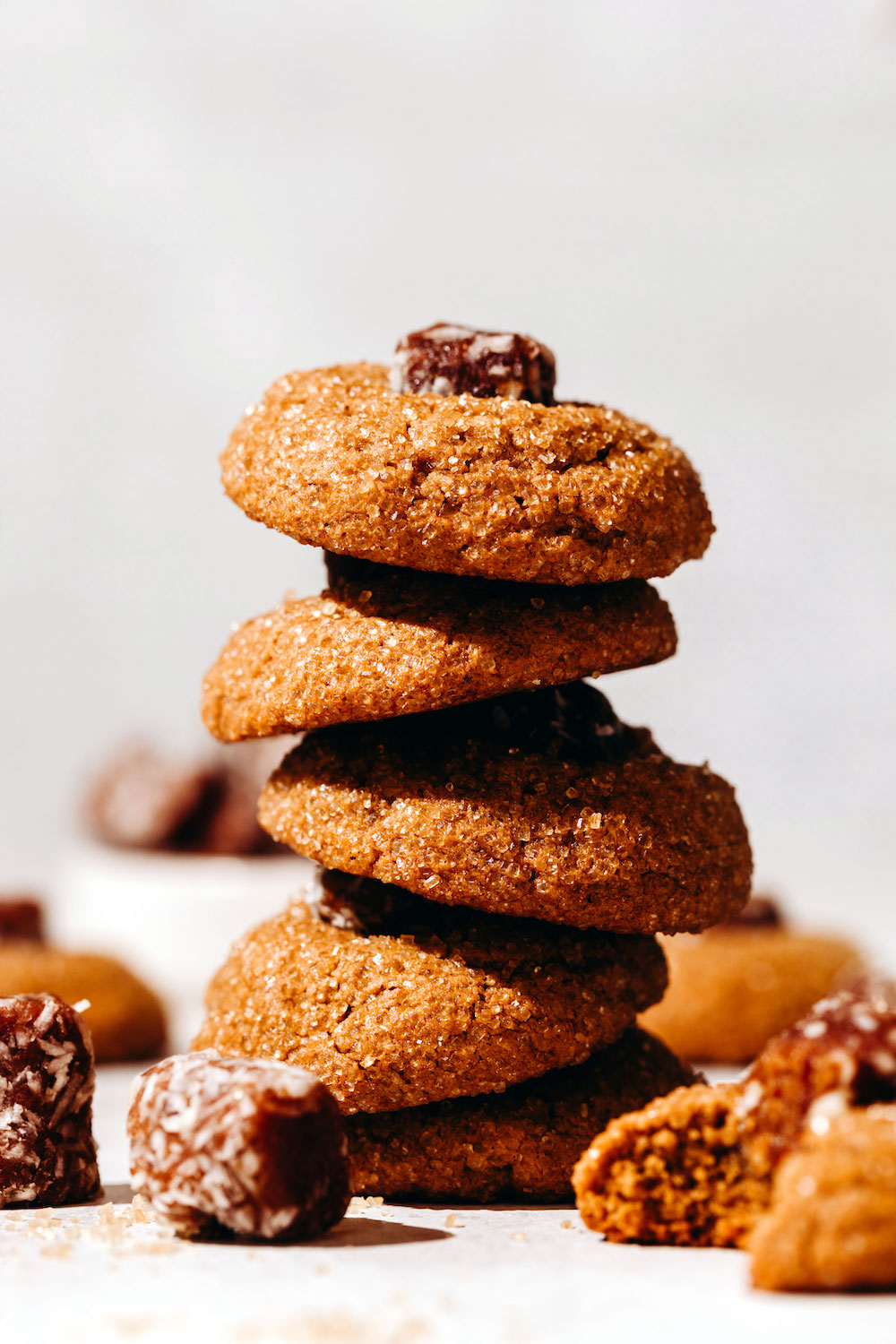 Caramel Peanut Butter Blossom Cookies