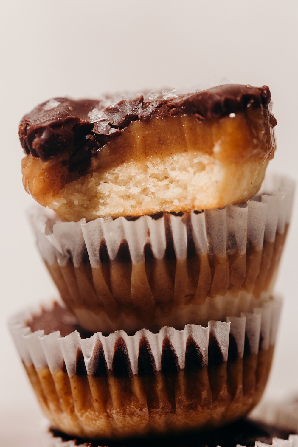 Homemade Twix Cups (vegan + paleo)