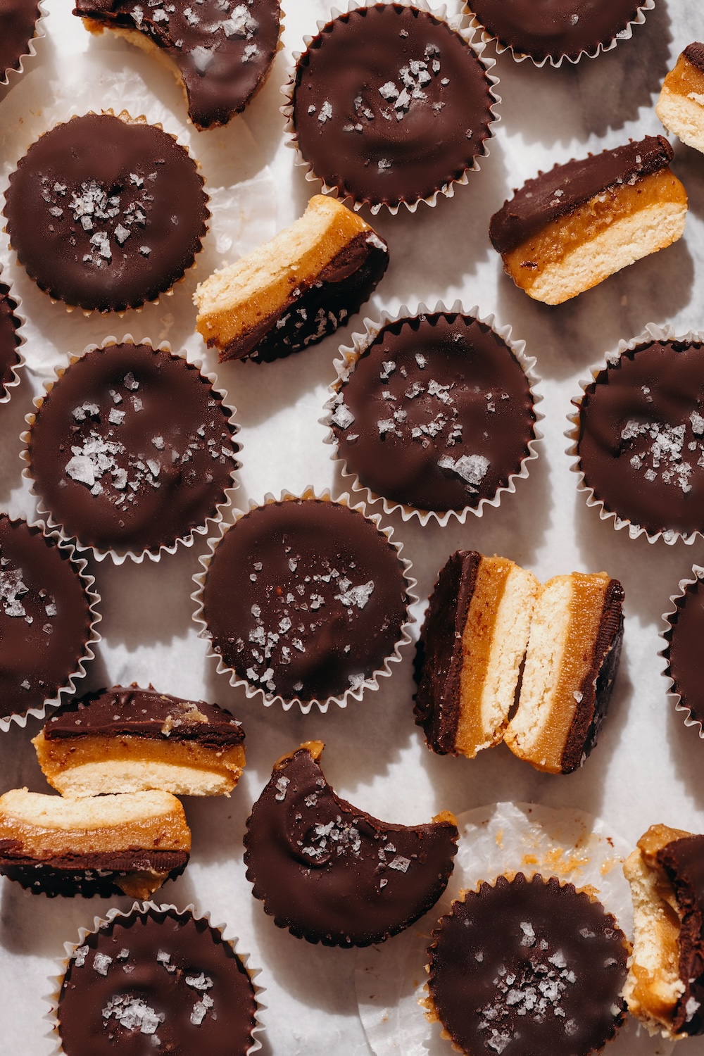 Homemade Twix Cups (vegan + paleo)