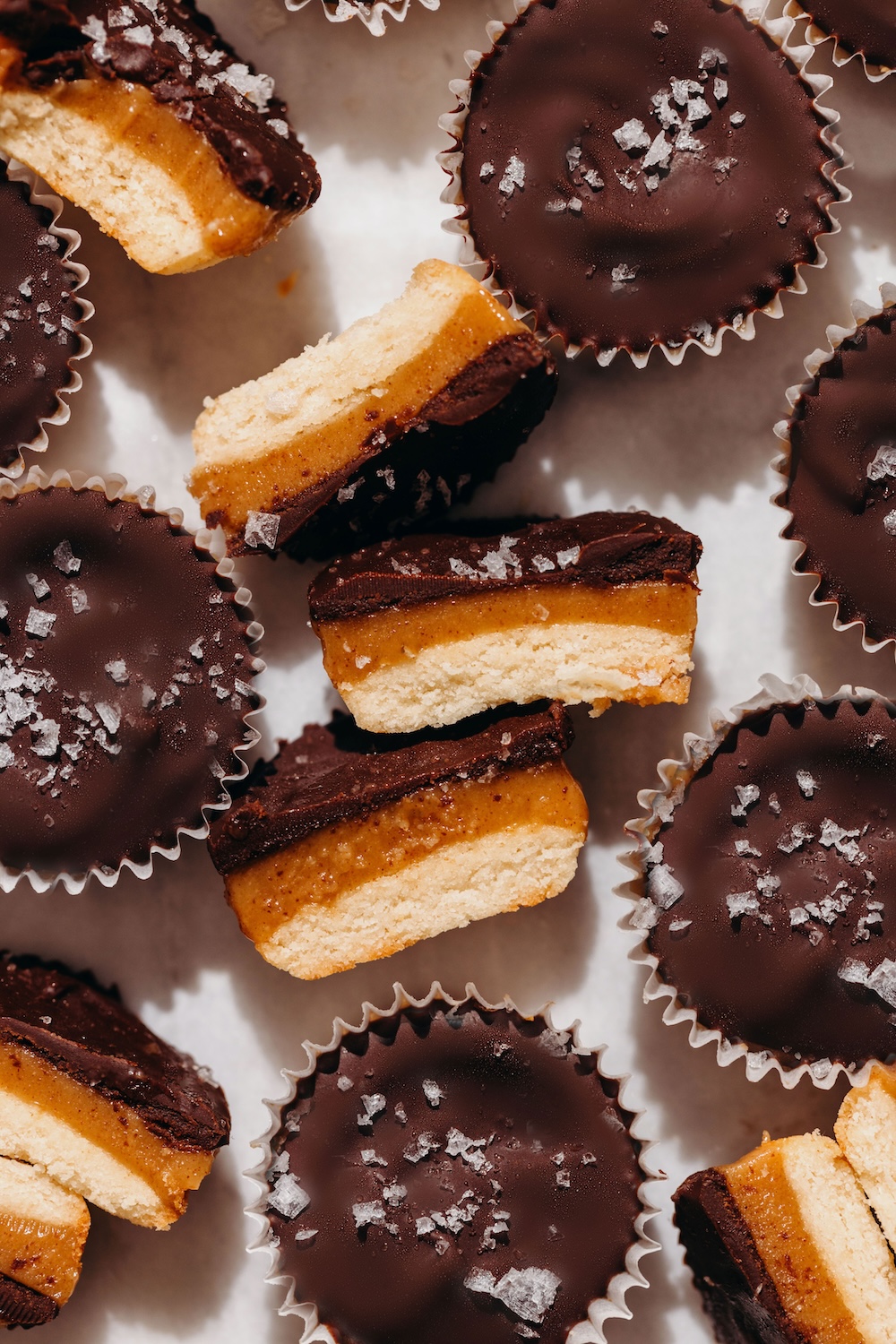 Homemade Twix Cups (vegan + paleo)