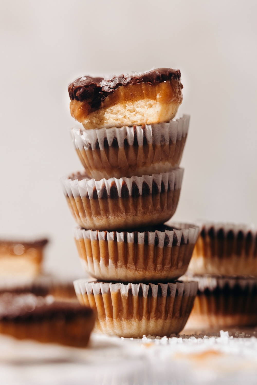 Homemade Twix Cups (vegan + paleo)