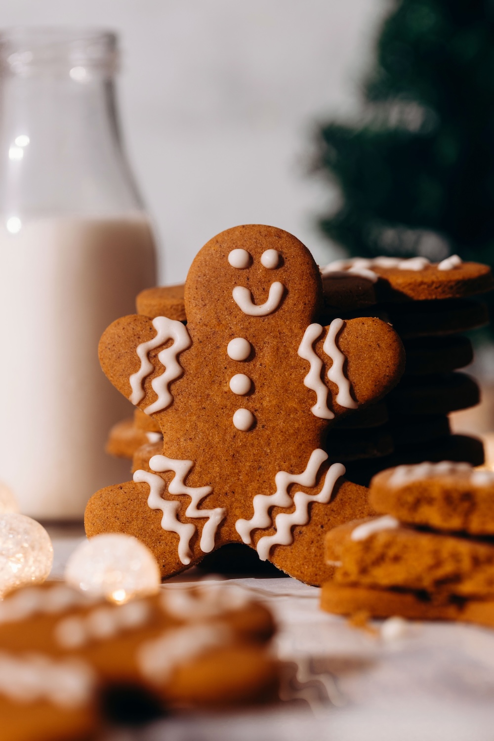 Sweet Potato Gingerbread Cutout Cookies (gluten-free)