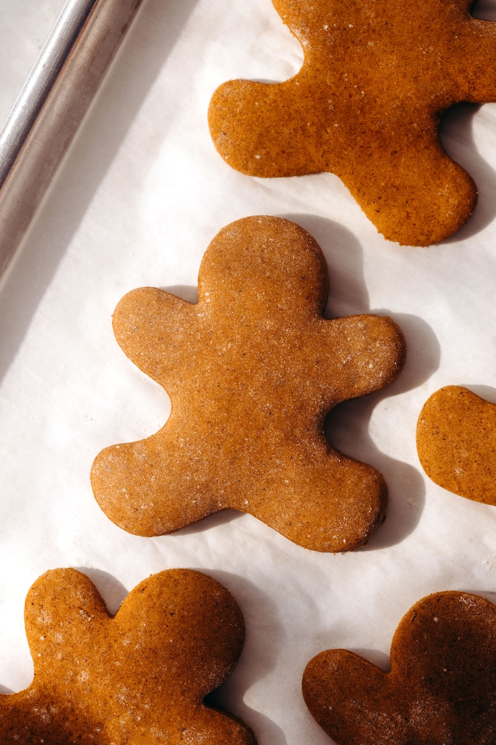 Sweet Potato Gingerbread Cutout Cookies (gluten-free)