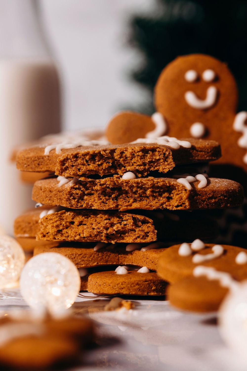 Sweet Potato Gingerbread Cutout Cookies (gluten-free)