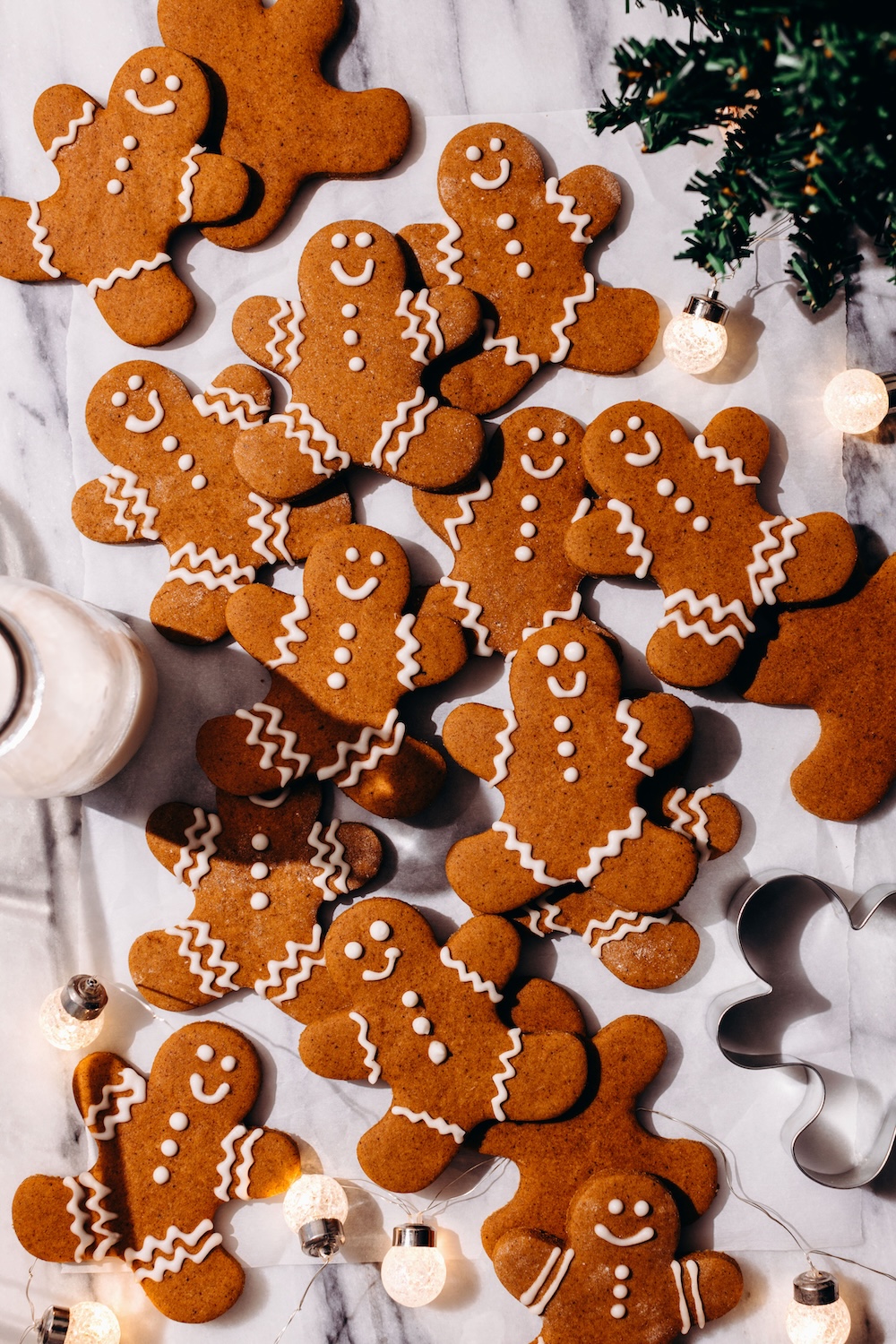 Sweet Potato Gingerbread Cutout Cookies (gluten-free)